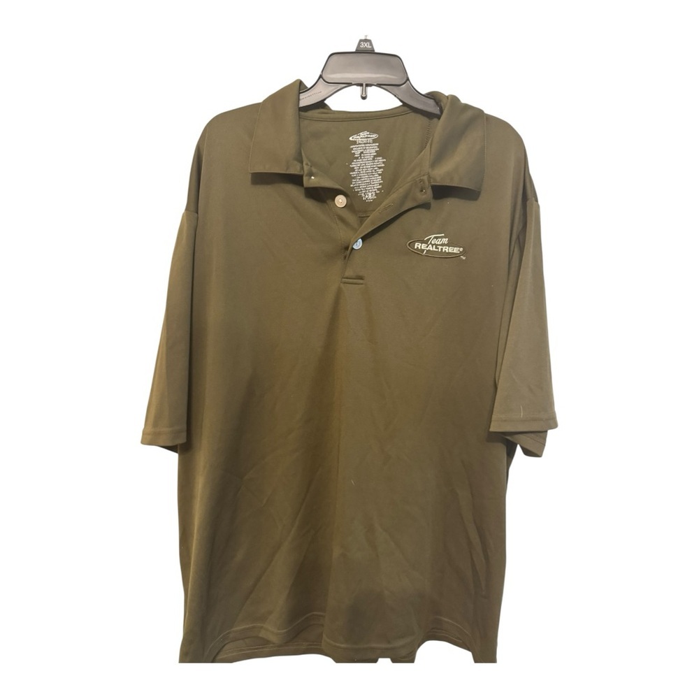 Realtree Green Polo Shirt Classic Comfort